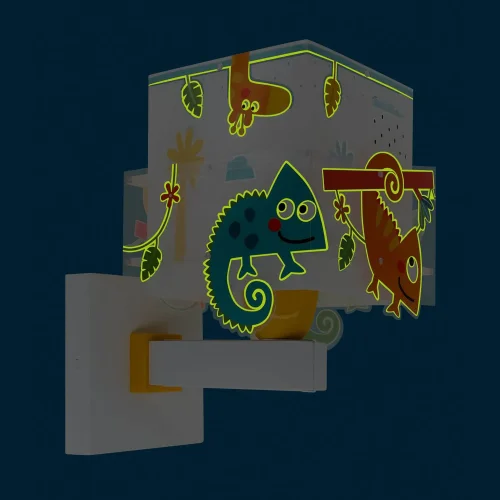 APLIQUE DE PARED INFANTIL ANIMALES JUNGLA