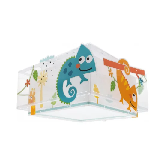 PLAFÓN DE TECHO INFANTIL ANIMALES JUNGLA