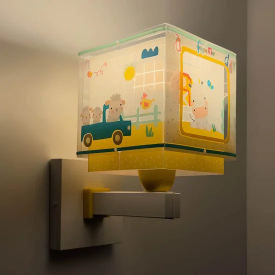APLIQUE DE PARED INFANTIL GRANJA ANIMALES 2