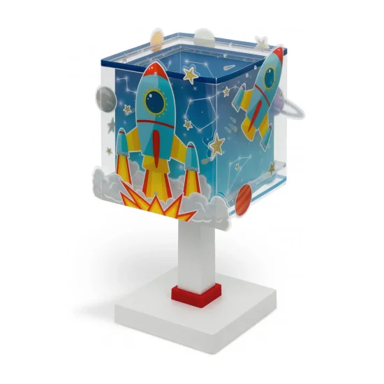 LÁMPARA DE MESA INFANTIL COHETE