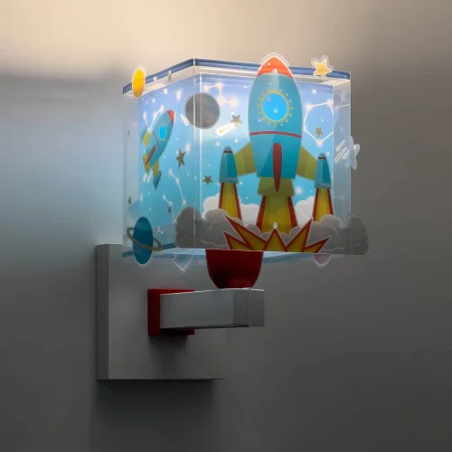 APLIQUE DE PARED INFANTIL COHETE APLIQUE DE PARED INFANTIL COHETE