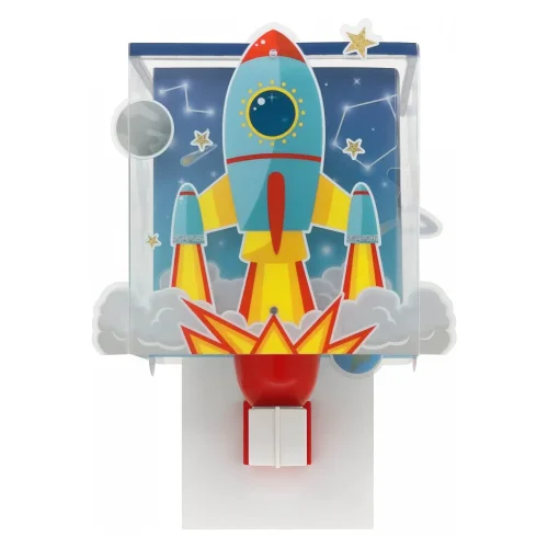 APLIQUE DE PARED INFANTIL COHETE APLIQUE DE PARED INFANTIL COHETE