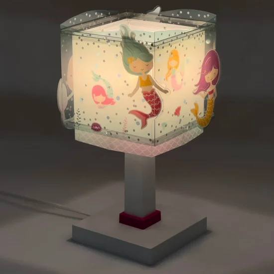 LÁMPARA DE MESA INFANTIL SIRENAS 2