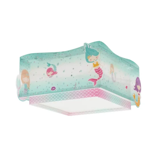 PLAFÓN DE TECHO INFANTIL 2 LUCES SIRENAS