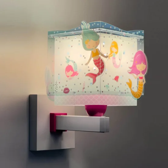 APLIQUE DE PARED INFANTIL SIRENAS 2