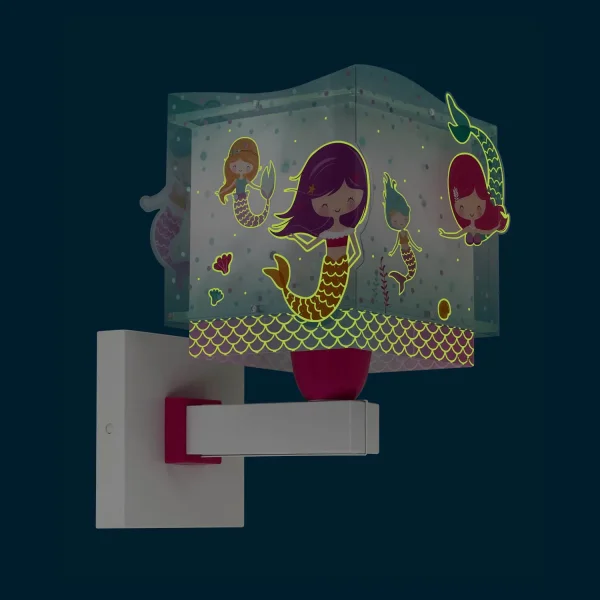 APLIQUE DE PARED INFANTIL SIRENAS APLIQUE DE PARED INFANTIL SIRENAS