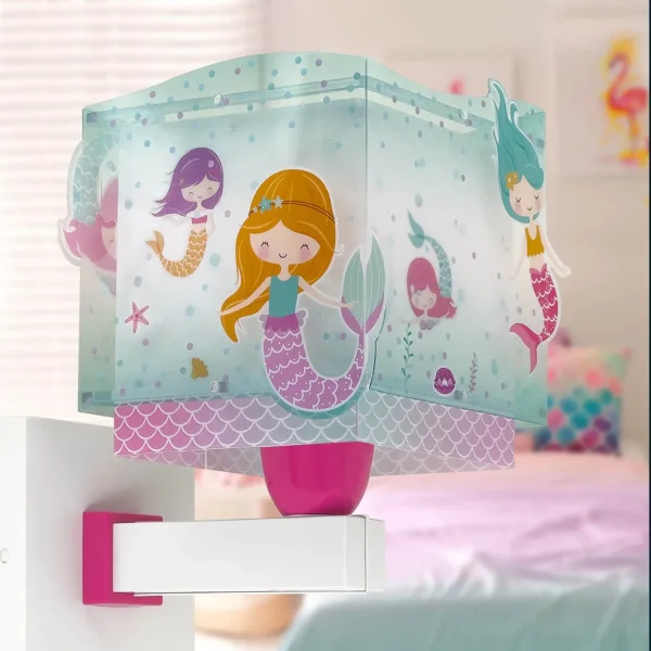 APLIQUE DE PARED INFANTIL SIRENAS APLIQUE DE PARED INFANTIL SIRENAS