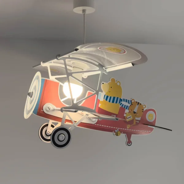 LÁMPARA DE TECHO INFANTIL TEDDY PLANE