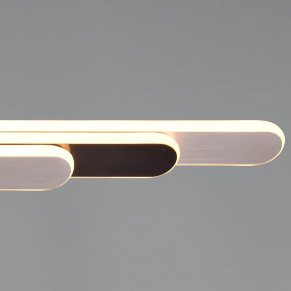 LÁMPARA DE TECHO COLGANTE LED 48W 2700-6500K ALUMINIO PULIDO HELENA