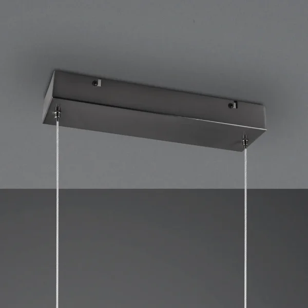 LÁMPARA DE TECHO COLGANTE LED 48W 2700-6500K ALUMINIO PULIDO HELENA