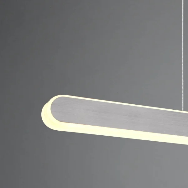 LÁMPARA DE TECHO COLGANTE LED 48W 2700-6500K ALUMINIO PULIDO HELENA