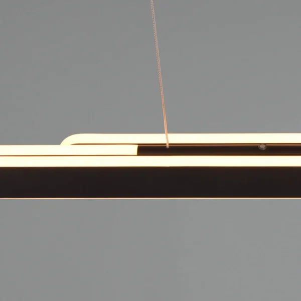 LÁMPARA DE TECHO COLGANTE LED 48W 2700-6500K NEGRO HELENA