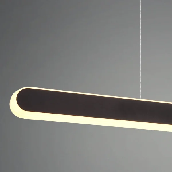 LÁMPARA DE TECHO COLGANTE LED 48W 2700-6500K NEGRO HELENA