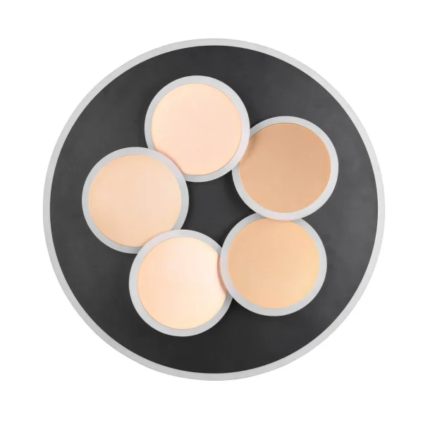 PLAFÓN LED 35W 2700-6500K NEGRO/ORO MILAN