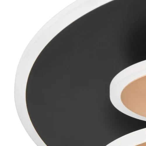 PLAFÓN LED 35W 2700-6500K NEGRO/ORO MILAN