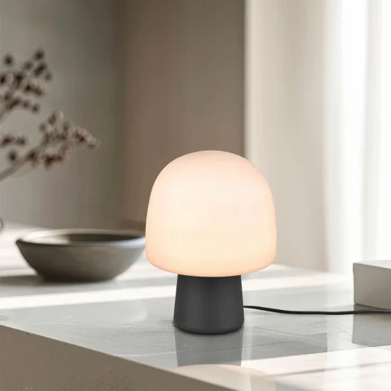 LÁMPARA DE MESA METAL NEGRO E14 SINCLAIR