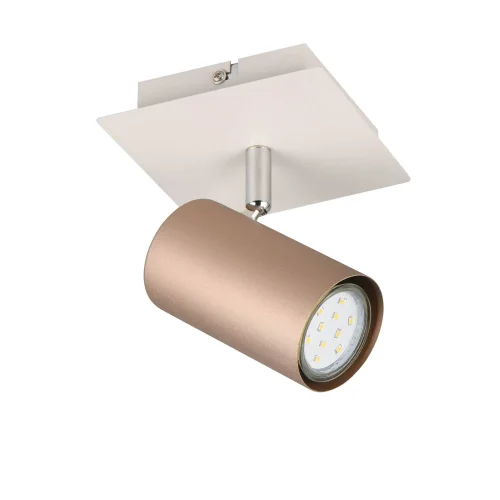 FOCO DE TECHO/PARED METAL COFFEE/GRIS GU10 GRAFTON FOCO DE TECHO/PARED METAL COFFEE/GRIS GU10 GRAFTON