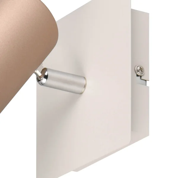 FOCO DE TECHO/PARED METAL COFFEE/GRIS GU10 GRAFTON FOCO DE TECHO/PARED METAL COFFEE/GRIS GU10 GRAFTON