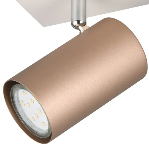 FOCO DE TECHO/PARED 2 LUCES METAL COFFEE/GRIS GU10 GRAFTON FOCO DE TECHO/PARED 2 LUCES METAL COFFEE/GRIS GU10 GRAFTON