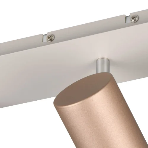 FOCO DE TECHO/PARED 3 LUCES METAL COFFEE/GRIS GU10 GRAFTON