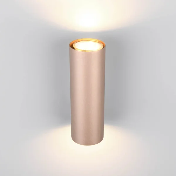 APLIQUE DE PARED 2 LUCES BIDIRECCIONAL METAL COFFEE/GRIS GU10 GRAFTON APLIQUE DE PARED 2 LUCES BIDIRECCIONAL METAL COFFEE/GRIS GU10 GRAFTON