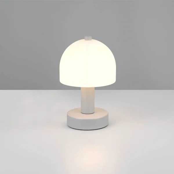 LÁMPARA DE MESA METAL GRIS ABSOLUTO E14 GASPAR LÁMPARA DE MESA METAL GRIS ABSOLUTO E14 GASPAR