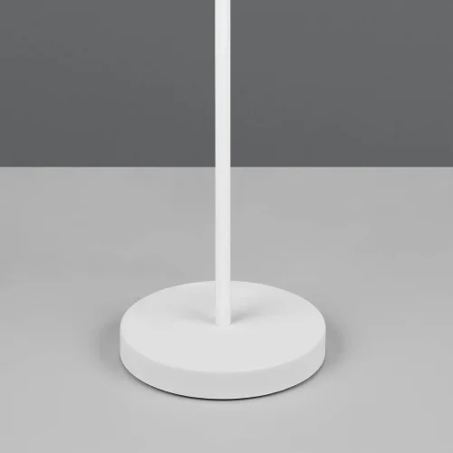 LÁMPARA DE PIE METAL BLANCO E14 GASPAR LÁMPARA DE PIE METAL BLANCO E14 GASPAR