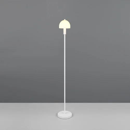 LÁMPARA DE PIE METAL BLANCO E14 GASPAR LÁMPARA DE PIE METAL BLANCO E14 GASPAR