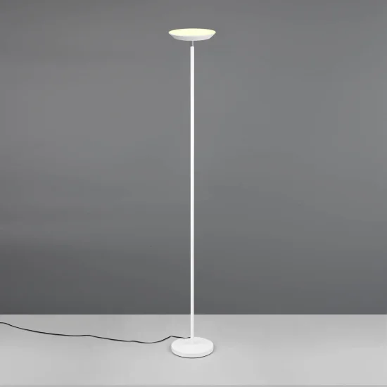 LÁMPARA DE PIE LED 17W REGULABLE 2700-6500K BLANCO SCHUBERT