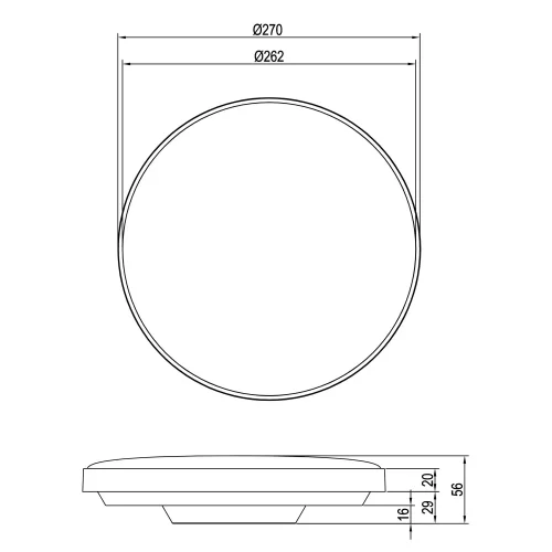PLAFÓN DE TECHO LED 18W 4000K 2000 LÚMENES BLANCO IP44 SHILO PLAFÓN DE TECHO LED 18W 4000K 2000 LÚMENES BLANCO IP44 SHILO