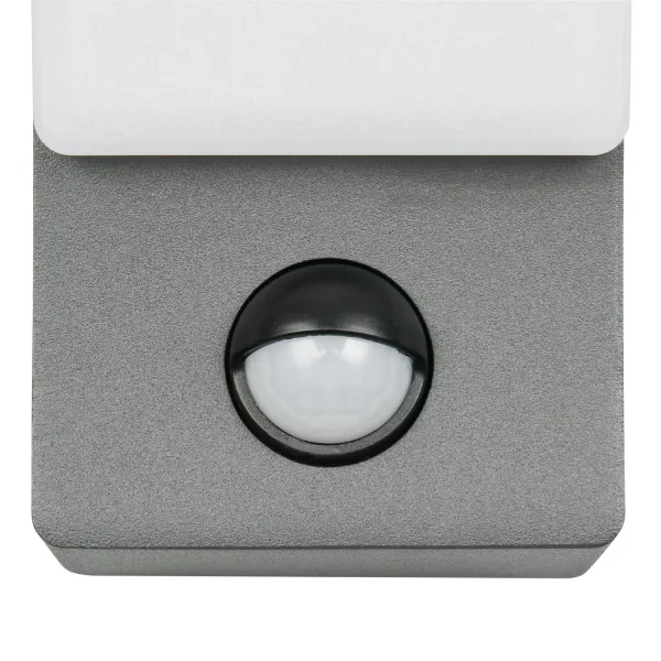 APLIQUE EXTERIOR 12,5W 4000K ANTRACITA IP44 C/SENSOR LIRIO