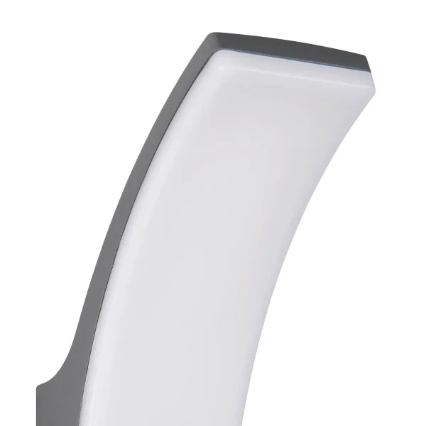 APLIQUE EXTERIOR 12,5W 4000K ANTRACITA IP44 C/SENSOR LIRIO