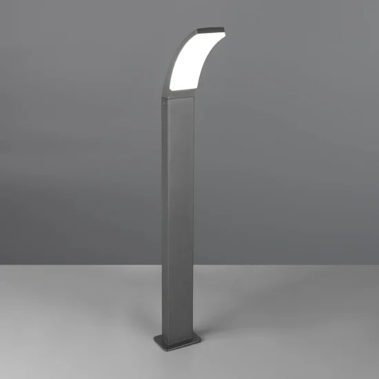 BALIZA EXTERIOR 12,5W 4000K ANTRACITA IP44 100 CM LIRIO 2
