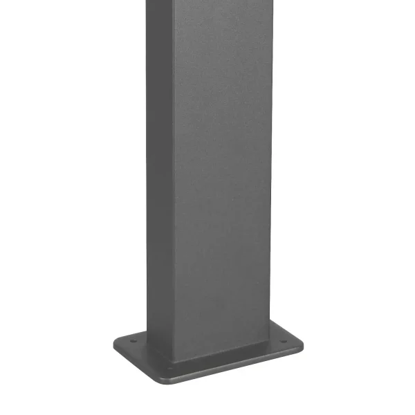 BALIZA EXTERIOR 12,5W 4000K ANTRACITA IP44 60 CM LIRIO