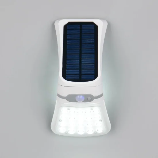 APLIQUE EXTERIOR SOLAR 3,5W 4000K C/SENSOR BASCULANTE IP44 TRELLIS 2
