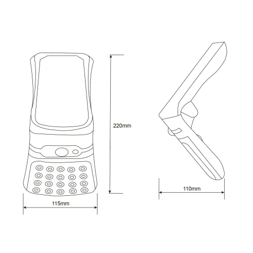 APLIQUE EXTERIOR SOLAR 3,5W 4000K C/SENSOR BASCULANTE IP44 TRELLIS