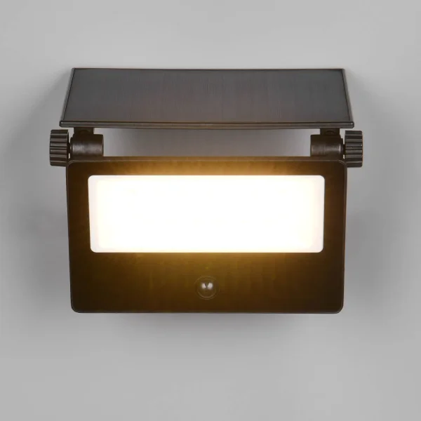 APLIQUE EXTERIOR SOLAR 18W 3000K-6000K C/SENSOR BASCULANTE IP54 MUSCARI