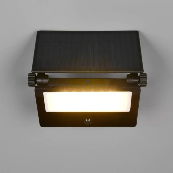 APLIQUE EXTERIOR SOLAR 18W 3000K-6000K C/SENSOR BASCULANTE IP54 MUSCARI