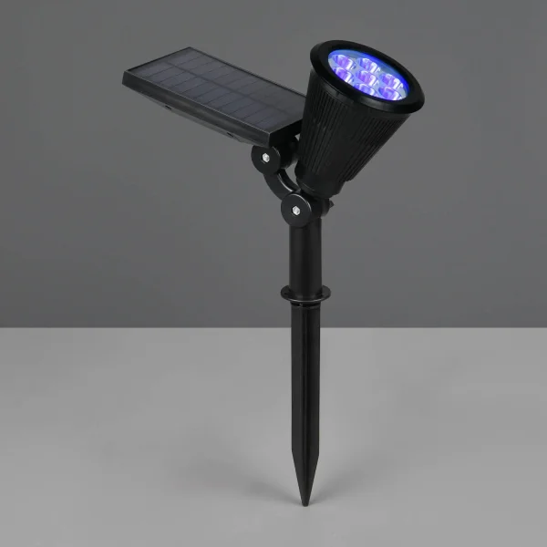 FOCO EXTERIOR SOLAR 1W C/SENSOR OSCURIDAD IP44 RGB FLAX