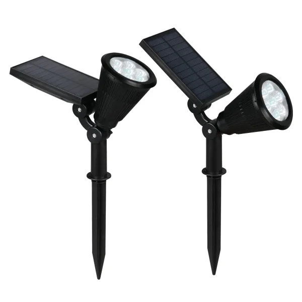 FOCO EXTERIOR SOLAR 1W C/SENSOR OSCURIDAD IP44 RGB FLAX