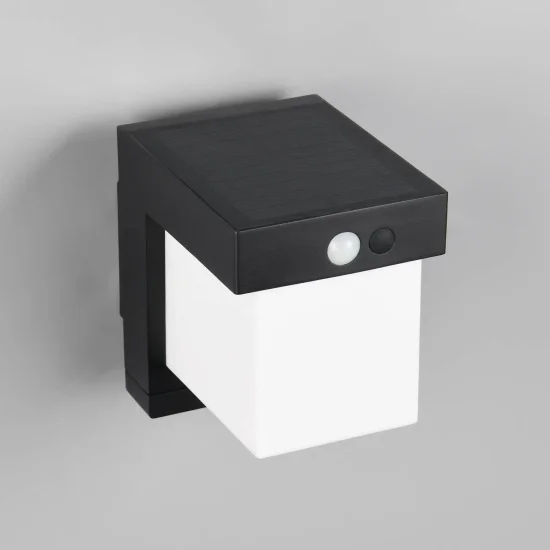 APLIQUE EXTERIOR SOLAR 5,5W 4000K C/SENSOR IP44 CORIANDER 2