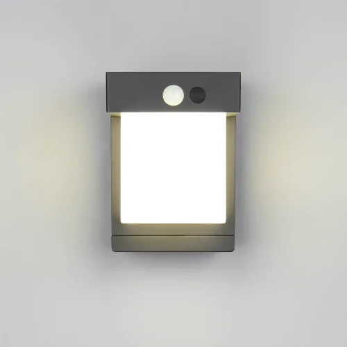 APLIQUE EXTERIOR SOLAR 5,5W 4000K C/SENSOR IP44 CORIANDER