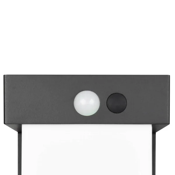 BALIZA EXTERIOR SOLAR 5,5W 4000K C/SENSOR IP44 50 CM CORIANDER