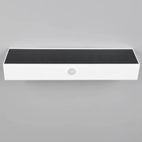 APLIQUE EXTERIOR SOLAR HÍBRIDO 6W 4000K C/SENSOR IP44 BLANCO SUNDEW