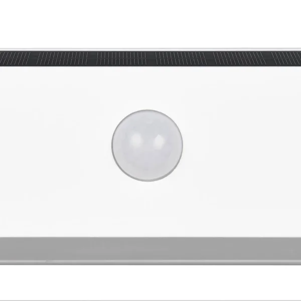 APLIQUE EXTERIOR SOLAR HÍBRIDO 6W 4000K C/SENSOR IP44 BLANCO SUNDEW