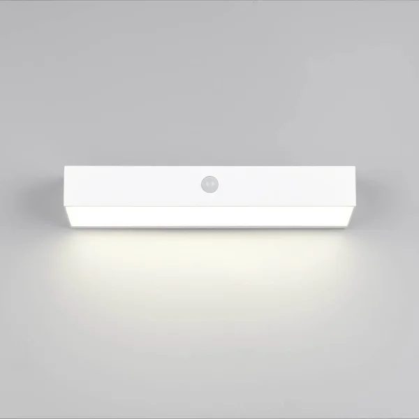 APLIQUE EXTERIOR SOLAR HÍBRIDO 6W 4000K C/SENSOR IP44 BLANCO SUNDEW