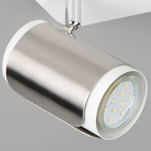 FOCO DE PARED/TECHO GU10 METAL NÍQUEL MATE GIADA