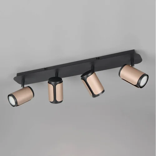 FOCO DE PARED/TECHO 4 LUCES GU10 METAL COFFEE GIADA FOCO DE PARED/TECHO 4 LUCES GU10 METAL COFFEE GIADA