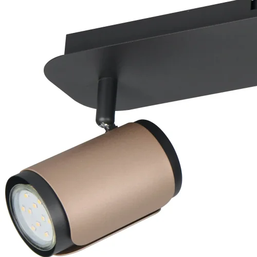 FOCO DE PARED/TECHO 4 LUCES GU10 METAL COFFEE GIADA FOCO DE PARED/TECHO 4 LUCES GU10 METAL COFFEE GIADA
