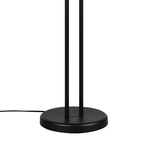 LÁMPARA DE PIE LED 18W+3,8W 3000K METAL NEGRO CASCADA LÁMPARA DE PIE LED 18W+3,8W 3000K METAL NEGRO CASCADA